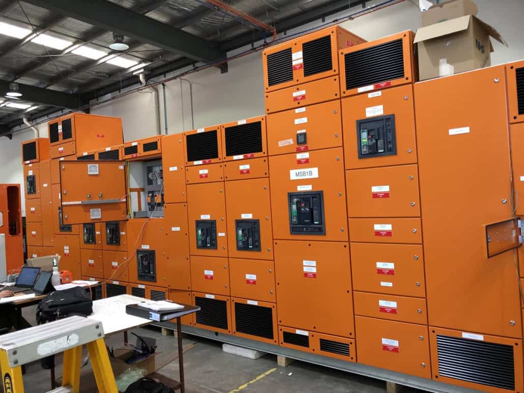 Design and Construction of major MSB upgrade - ARA Electrical Services